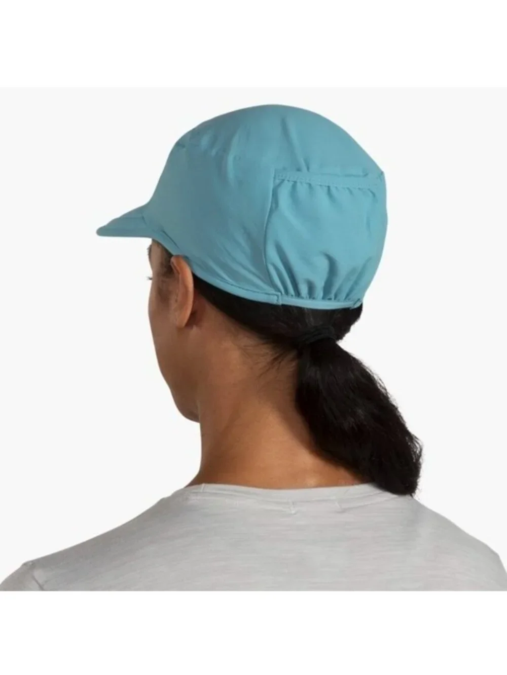 Brooks Women Light Blue Lightweight Packable Running Hat 072026